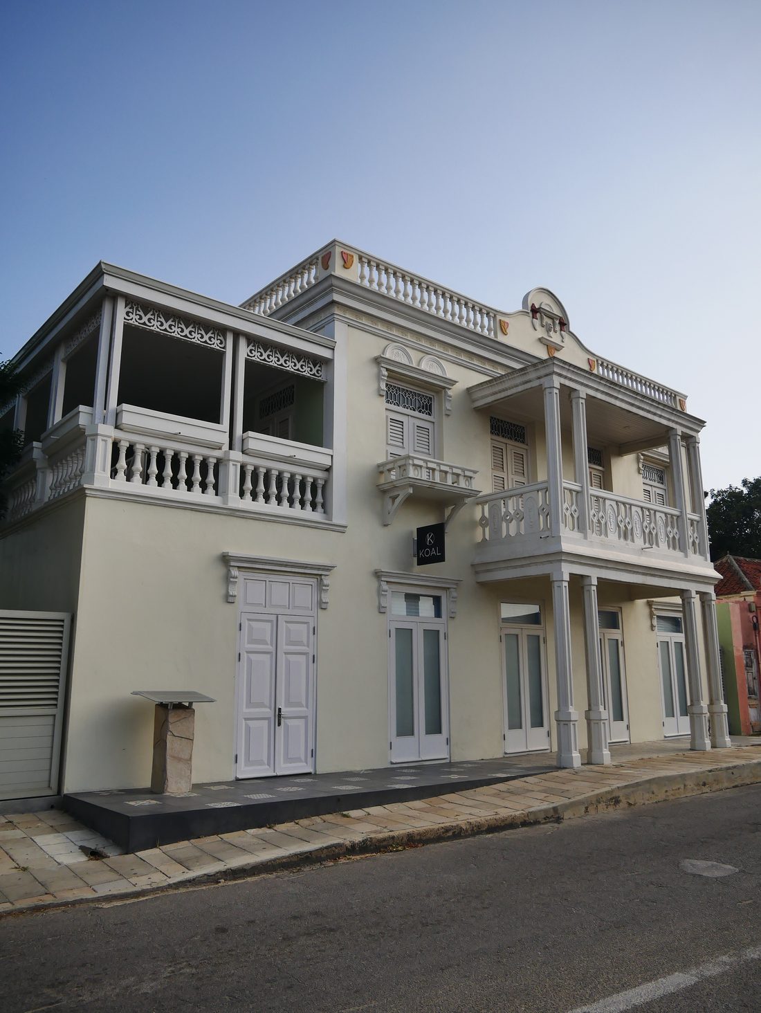 Historisch pand aan de Steenweg, Oranjestad